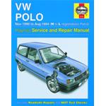 Manuale Auto, Volkswagen Polo Petrol (Nov90-Aug 94) H to L