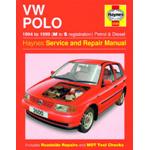 Manuale Auto, Volkswagen Polo Hatchback Petrol & Diesel (94-99) M to S