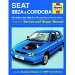 Manuale Auto, Seat Ibiza, Cordoba Petrol &Diesel (Oct 93-Oct 99) L to V
