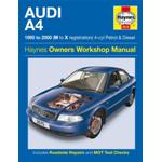 Manuale Auto, Audi A4 Petrol and Diesel (95-Feb00) M to V