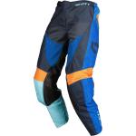 Pantaloni Cross Scott 350 Race Evo Blue/Orange, taglia 32