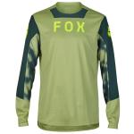 Maglia Fox FX Defend LS Taunt Pale Green